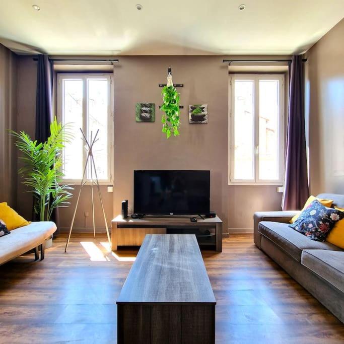 Le Central Parc - T2-Spacieux-Clim-Wifi مارسيليا المظهر الخارجي الصورة