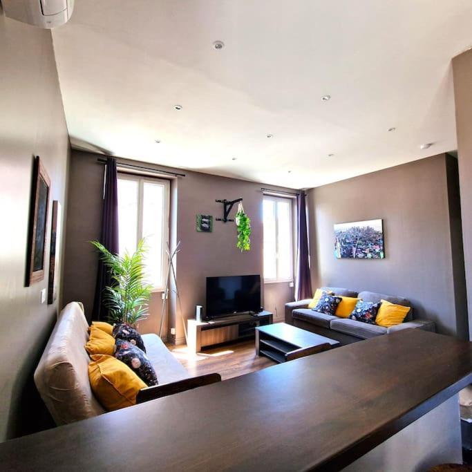 Le Central Parc - T2-Spacieux-Clim-Wifi مارسيليا المظهر الخارجي الصورة